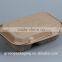 Compostable wheat straw biodegradable lunch boxes brown color