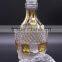 1L glass bottle red wine decanter vodka bottle with cork