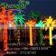 SJLJ01160 outdoor lighted palm tree artificial palm led tree