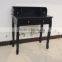Black Dressing Table/bedroom Furniture Wooden Dresser With Drawers