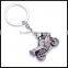 Low moq factory price metal cool motorcycle key holder manufacturer