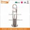 Free Standing Stainless Steel Toilet Brush and Toilet Roll Holder
