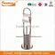 Free Standing Stainless Steel Toilet Brush and Toilet Roll Holder