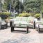 China OEM Branded high quality handmade rattan garden sofa set outdoor furniture wicker sofa manufacturer