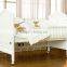 Antique Pure White Solid Wood Teenage Bed, Solid Wood Convertible Kids Bed with Toddlers BF11-08053a