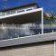 JINXIN stainless steel railing design spigot_mini post balcony for glass pooling fence