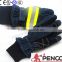 fire fight safety fire retardant rescue firefighter 3m reflective fireman hand protected gloves