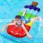 leasure gaint ince cream poo float ourdoor swiming raft water game toys for adult and kids pool party lounge