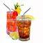 Bent Stainless Steel Long Cool Drinking Straw 4pcs/Set Curved Metal Straw