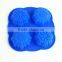10135 Four cells flowers Silicone mould