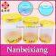 3Pcs Plastic Canister Set