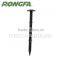 Black color 15cm Garden plastic garden ground nails