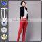 High quality soft contracted elasticity fashion design pants