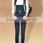 The spring and autumn period and the new removable denim overalls/ladies loose show thin jumpsuits