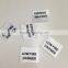 customized care labels for garment clothing wash label instruction tag