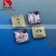 Square Shaped Crystal Rhinestone Fancy Glass Buttons