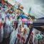 Custom cheap plastic disposable poncho raincoat
