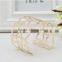 Dubai fashion jewelry 2015 heart hollow bangle with factory direct sale