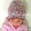 Different style free knit pattern baby winter cap