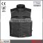 Oxford blue quilted padded bodywarmer mens safety waistcoat with waterproof
