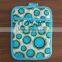 Promotional Custom 3pcs Blue Kitchen Set Cotton Pot holder, Oven mitt, Tea Towel