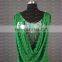 CE769 Unique Beautiful Round Neck Floor Length Green Formal Evening Gowns