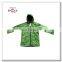 OEM factory nylon with PU coating children rain jacket