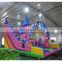 Most popular air slide inflatable trampoline Mickey Mouse inflatable slip n slide kids toy inflatable dry slide wholesale