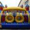 giant multicolor inflatable obstacle course