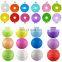 Chinese paper lantern with led light 3pcs different size per pack (support for custom pack) led paper lantern