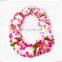 Decorative Polyeste Wedding Flower Garland Hawaiian Silk Flower Leis