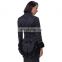 Belle Poque Women's Retro Vintage Gothic Victorian Corset Style Lace Embellished V-Neck Jacquard Black Coat Tops BP000223-1