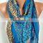 cotton square lurex scarf with tassel india cheap