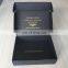 New fashion best sale gold logo black luxury candle box
