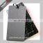 custom private design black & Withe embossing paper hot stamping gold hangtag for clothing