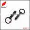 Factory supply 13mm round eye small plastic snap hook for keyring