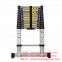 4.1m Aluminum Telescopic Ladder With Stabilize Bar
