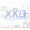 China supplier 6.2x6.2x2.5 Blue silicone key press brand tact switch