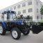 80HP сельскохозяйственный трактор с навесным оборудованием