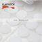 Precut self adhesive hook and loop with clear backing