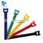 Industrial releasable flexible  reusable hook and loop nylon cable ties