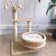 Wholesale toys cat climbing tree/frame with scratching board toy for pet