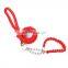 Cheap braided leather dog collars and leashes nylon pet leash