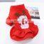 Pet dog cat Christmas clothes snowman olaf Frozen princess dress