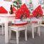 Hot sell  Christmas  home decoration Santa hat  room universal  back chair covers