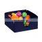 eco friendly custom logo bedroom debris collapsible storage felt basket