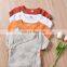Linen Cotton Fabric Jumpsuits Mustard Clothes Linen Baby Romper