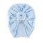 Original Donut baby turban headwrap 0-3Years 20 colours newborns cotton turban hats 100% Cotton Stretchy Beanie Hat Headwear