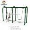 Outdoor Safety Garden Seat Double Swing Chair Set