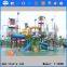 Big water house water park equipment aque slide fiberglass